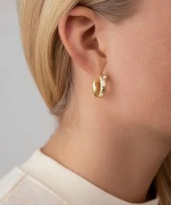 Anni Lu Gem In A Hoop Earrings