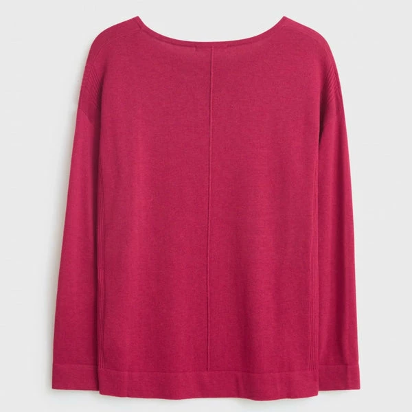 White Stuff Olivia Jumper - Deep Pink 1 White Stuff Olivia Jumper - Deep Pink