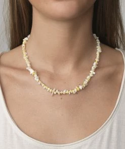 Anni Lu Chips Lemon Necklace