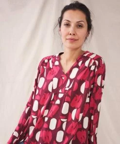 White Stuff Spencer Blouse Plum