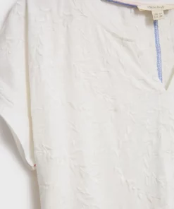 White Stuff Nelly Notch Embroidered Tee - Brilliant White 9 White Stuff Nelly Notch Embroidered Tee - Brilliant White