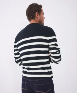 White Stuff Bretton Button Shoulder Crew Jumper - Dark Navy 9 White Stuff Bretton Button Shoulder Crew Jumper - Dark Navy
