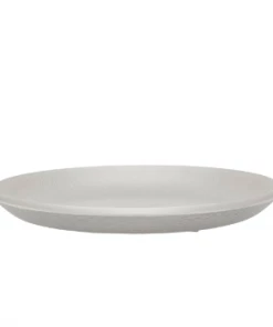 Kartell Set of 4 27cm Dark Gray Plot Plate