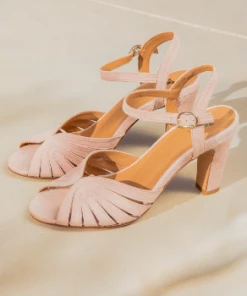 Bobbies Paris Ella Pink Sorbet Ledersandaletten 8 Bobbies Paris Ella Pink Sorbet Ledersandaletten