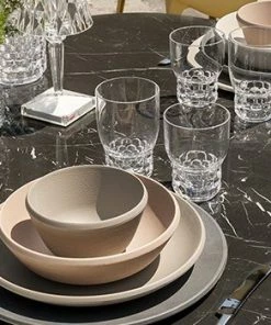 Kartell piatto fondo linea Trama Set 4 Pcs