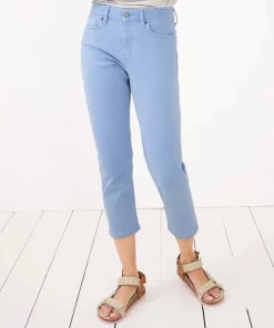 White Stuff Brooke Straight Crop Jean - Light Blue
