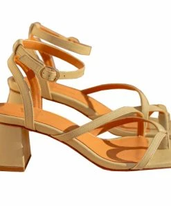 Bobbies Paris Ginnie Iced Pistachio Ledersandalen