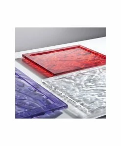 Kartell Large Dune Tray - Red 4 Kartell Large Dune Tray - Red
