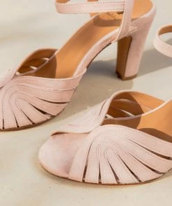 Bobbies Paris Ella Pink Sorbet Ledersandaletten 9 Bobbies Paris Ella Pink Sorbet Ledersandaletten