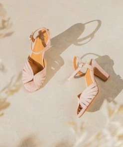 Bobbies Paris Ella Pink Sorbet Ledersandaletten 10 Bobbies Paris Ella Pink Sorbet Ledersandaletten