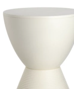Kartell Wax White PRINCE AHA Table Stool