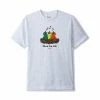 Butter Goods Music For Life T-Shirt - Ash Grey