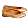 Bobbies Paris Charlize Gold Ballerinas