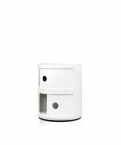 Kartell Componibili 2 Door Container - White