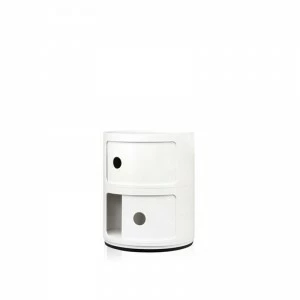 Kartell Componibili 2 Door Container - White 2 Kartell Componibili 2 Door Container - White